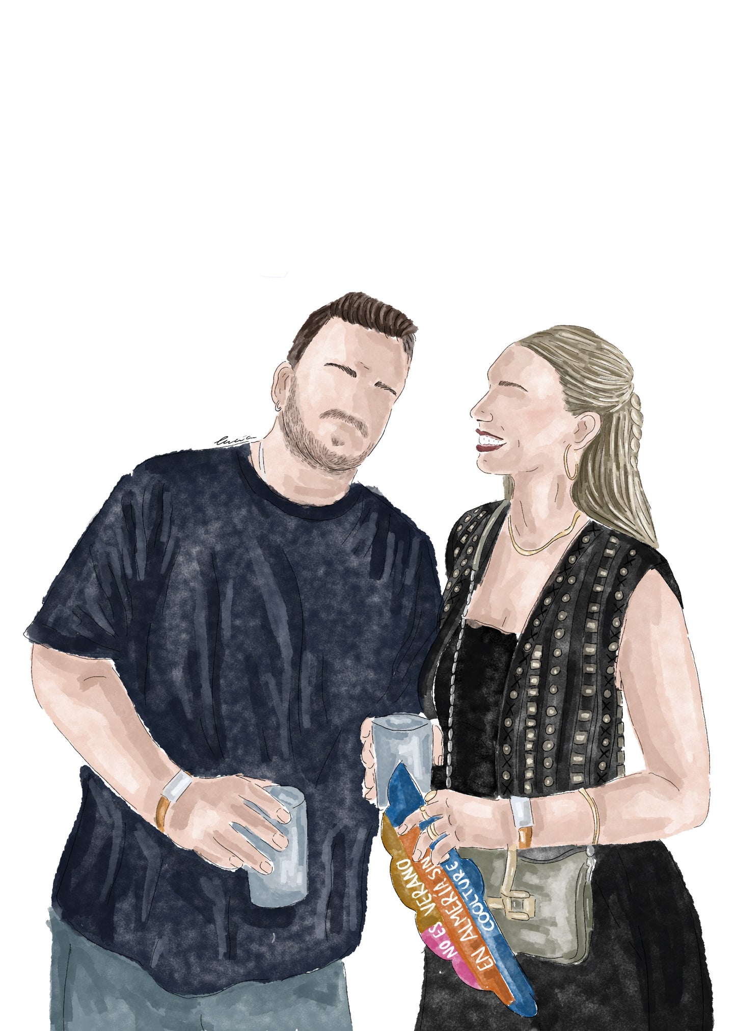 LÁMINA PAREJA MINIMALISTA