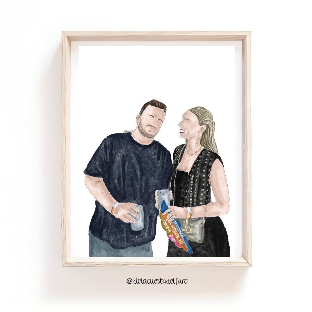 LÁMINA PAREJA MINIMALISTA
