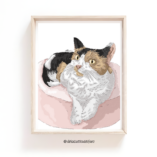 RETRATO DE GATO