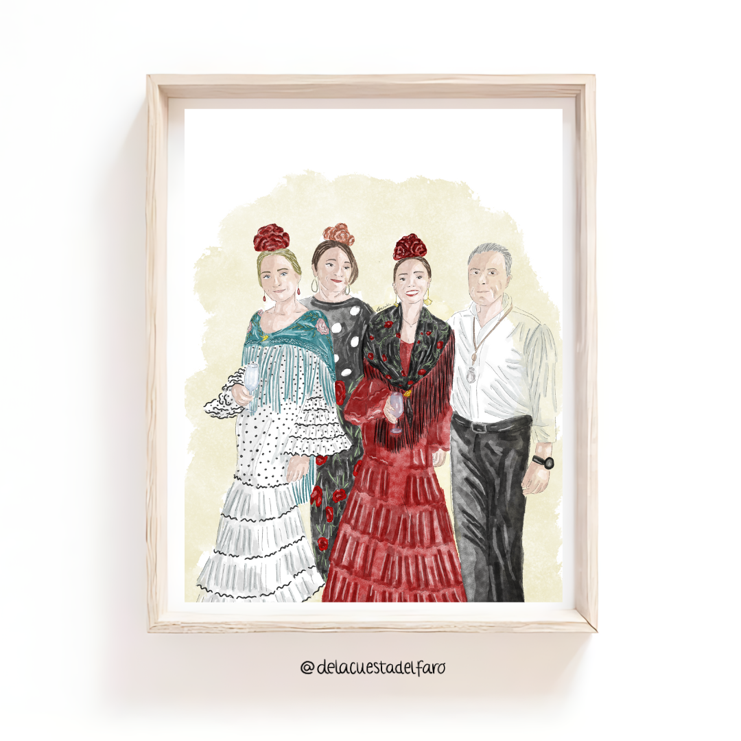RETRATO FLAMENCA